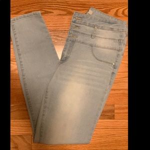 Refuge super stretch high waisted jeans